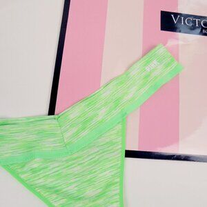 nwt victoria's secret pink logo no show seamless thong